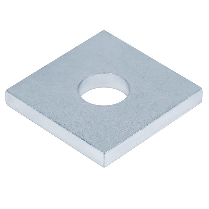OTTFF 20 Pack 1-5/8" Square Washer Plate Fit 1/2" Bolt for Strut Channel, 7/32" Thick - Image 3